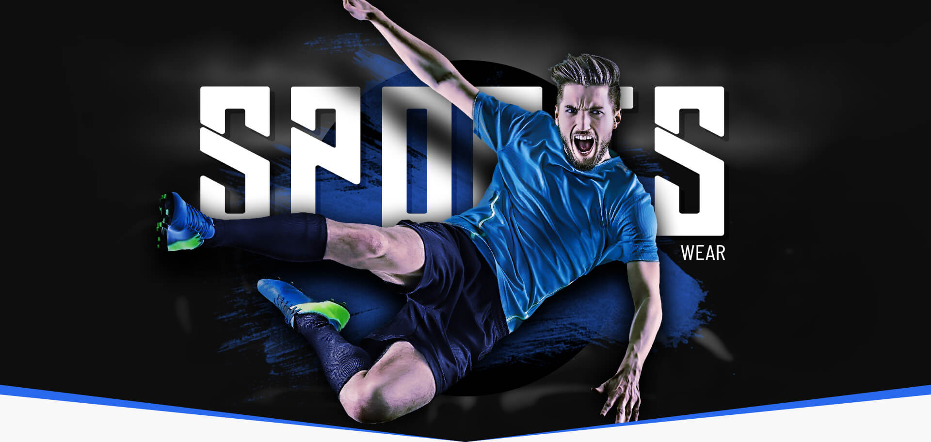 Sportswear banner